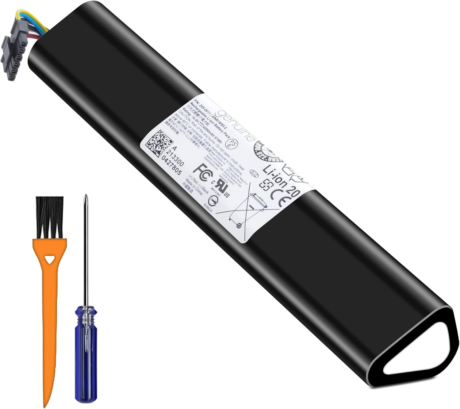 D5 205-0011 Battery for Neato Robotics D3 D3+ D4 D5 D5+ D6 D7 D301 D303 D502 D503 D701 D702 D703 D705 Robot Vacuum Cleaners 205-0013 205-0028 4INR19/65-2 945-0225 945-0266 0810841012076