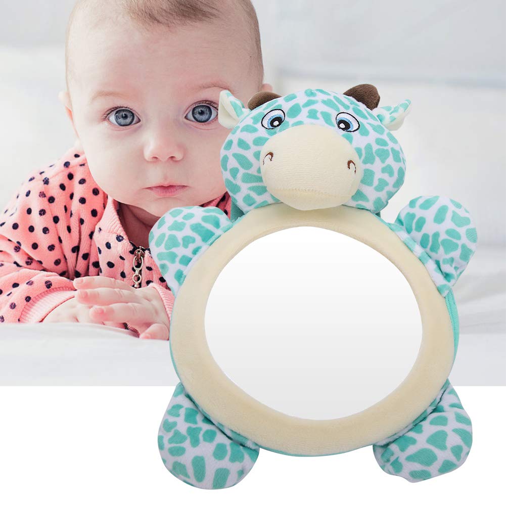 Specchietto Retrovisore Bambini, Baby Elephant Specchio Auto Bambino in Acrilico, Specchio Auto Neonato, Accessorio Auto Per I Neogenitori,