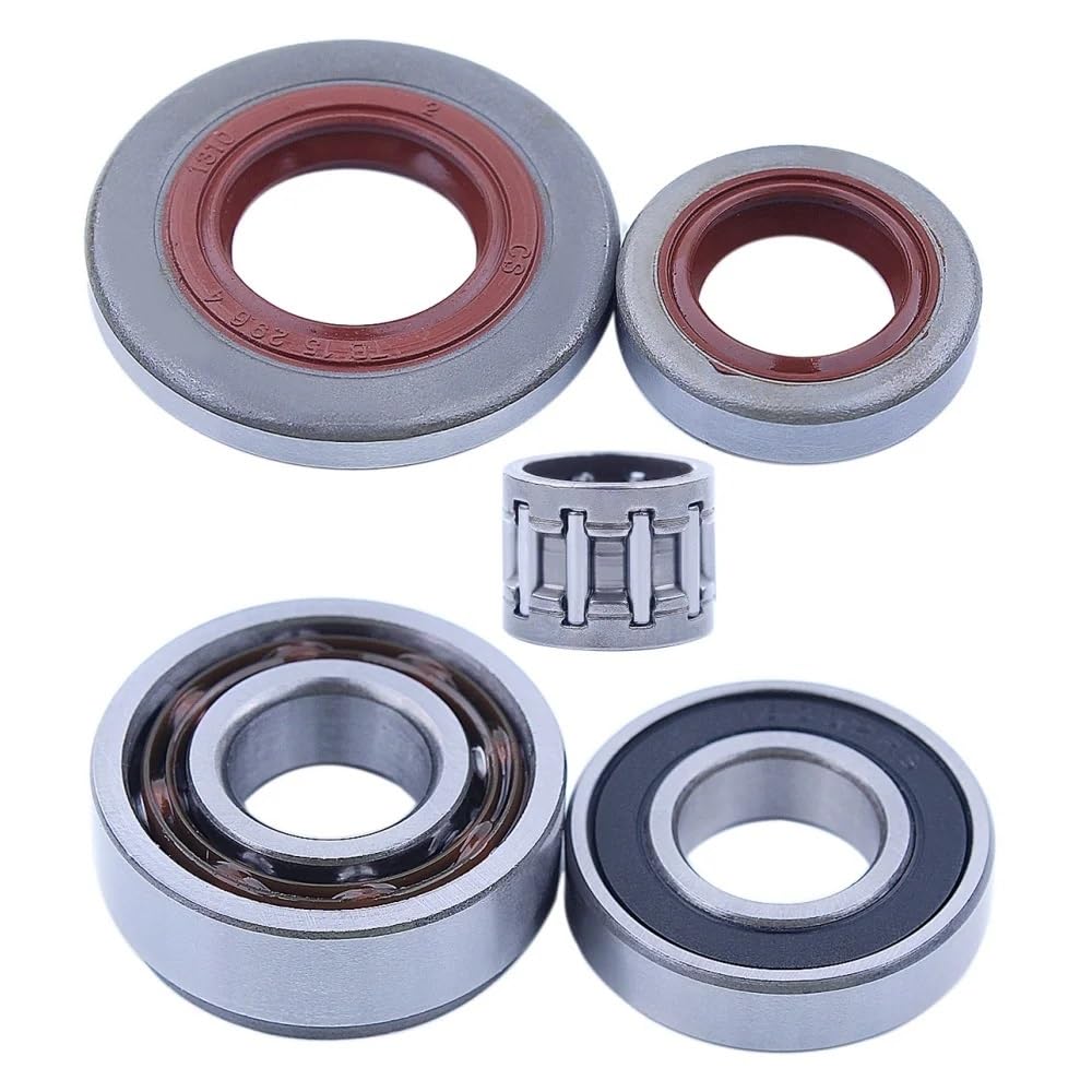 Kit de cojinetes de cigüeñal con retén de aceite for motosierra 026 MS260 Pro 024 MS240. Pieza de repuesto 95230034260