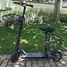 XULONG Scooter eléctrico para Adultos, Cesta, Acero Inoxidable, 33 x 28 x...