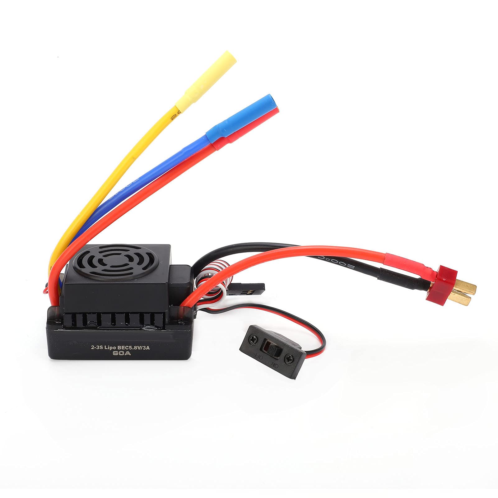 Zestaw Bezszczotkowy RC F540 Bezszczotkowy Silnik 3000KV Zestaw z Radiatorem 60A ESC do Samochodów RC / 10 - Wysoka Konstrukcja