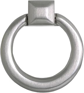 Utopia Alley HW280PLBN021 Anello Ring Pull Handle, Brushed Nickel