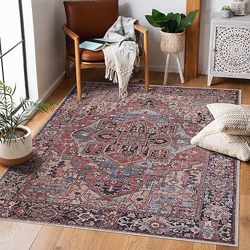 Tapete Oriental Neyland Lavable 9' x 12' miniatura 1