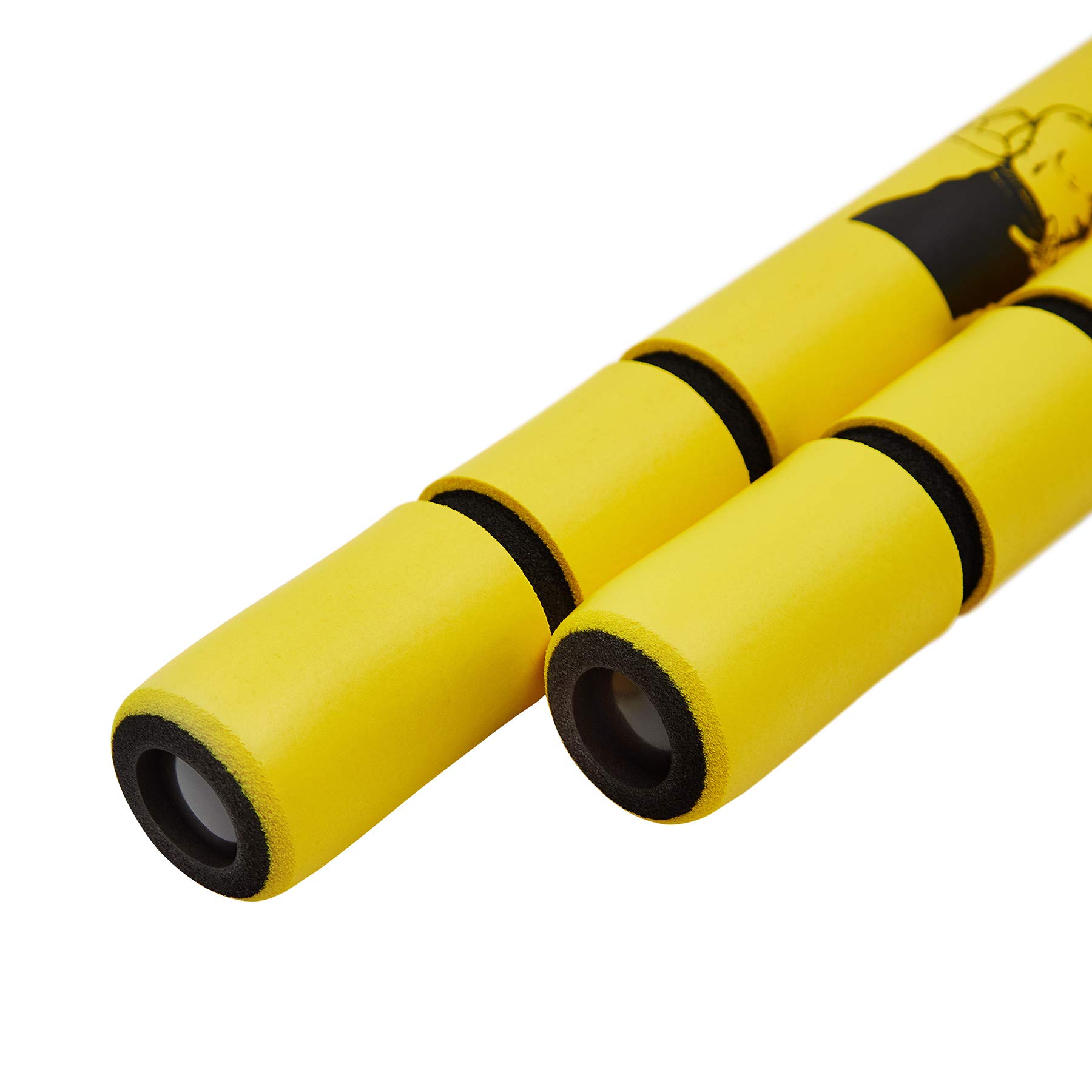 Playwell Schiuma Gomma Allenamento Sicurezza Nunchaku Giallo
