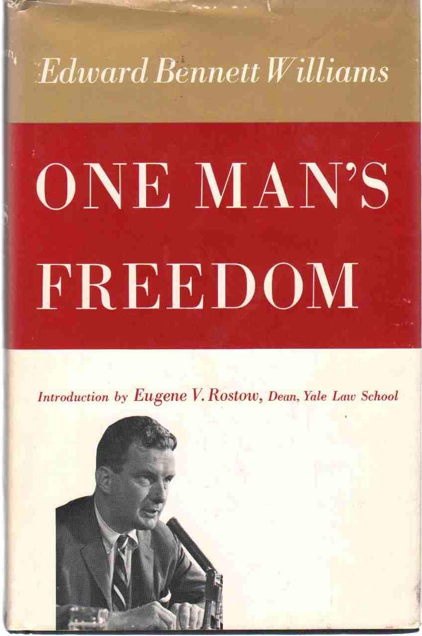 One man's freedom Hardcover – January 1, 1962