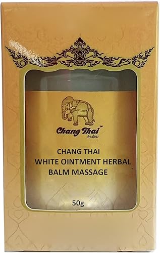 Miniatura 4 de Chang Thai Alivio temporal herbario 1.76 oz del músculo del masaje del bálsamo del ungüento blanco