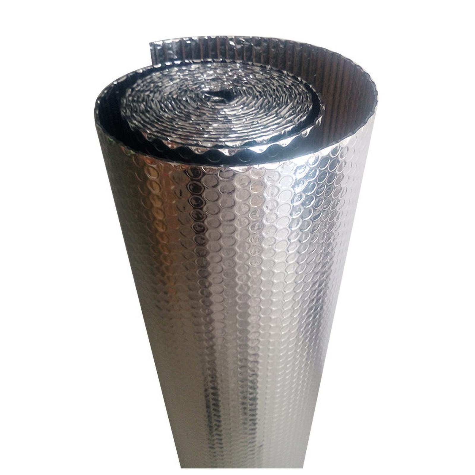 200 SF Reflective Foam Thermal Foil Insulation Radiant Barrier (48X50 Ft Roll) E - Foto 6