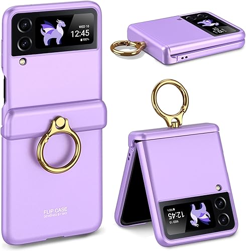 Miimall Funda para Samsung Galaxy Z Flip 3 con bolígrafo, Z Flip 3 con anillo + protector de pantalla de cámara de vidrio templado para Samsung disponible en Yaxa Costa Rica