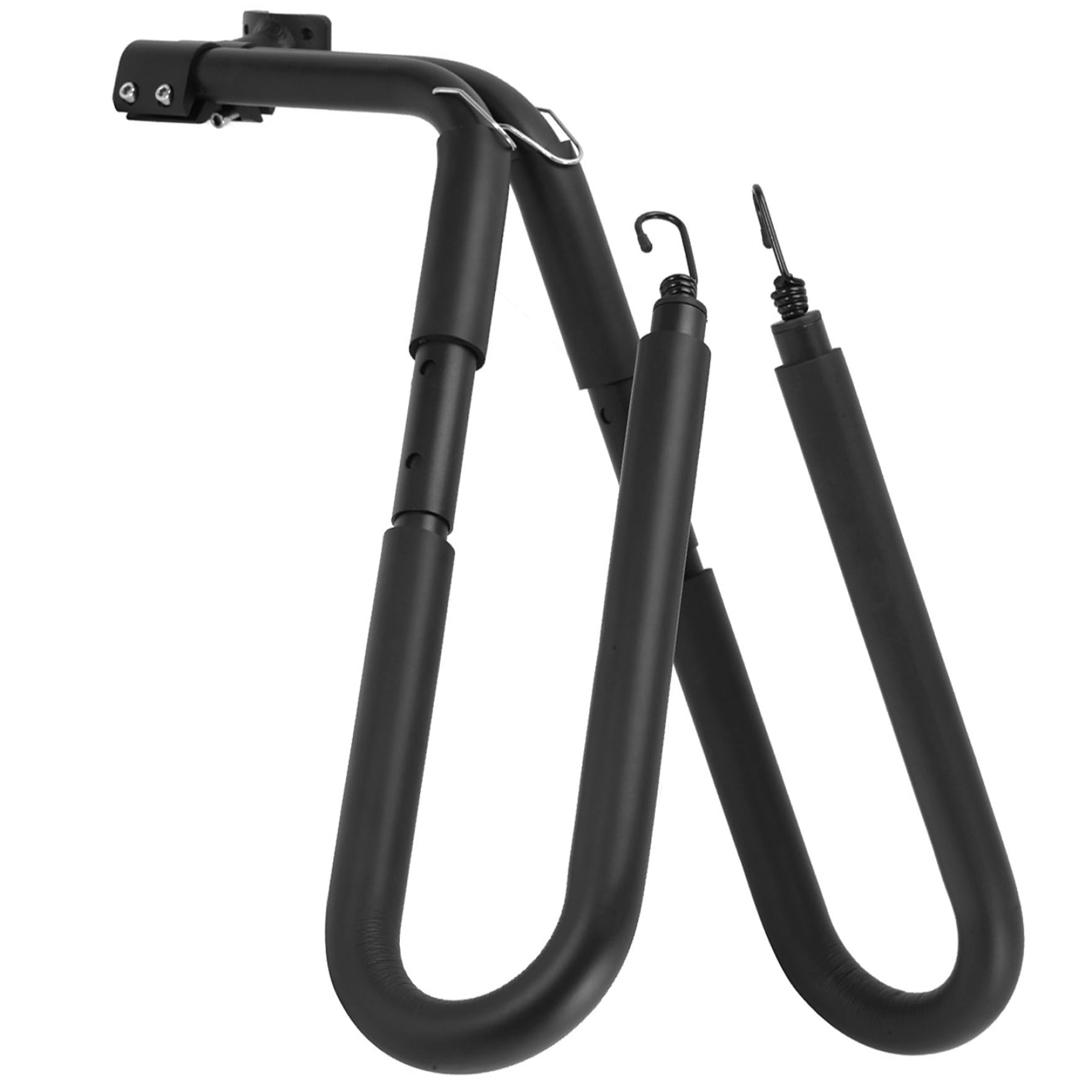 Rack de vélos de surf Porte-Panneaux à vélo réglable en aluminium, Support Facile à Retirer pour Les Panneaux de surf Courts