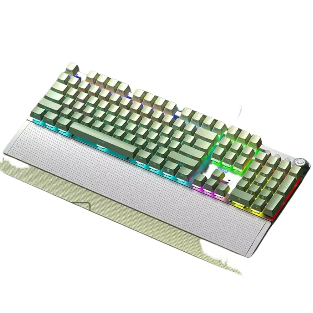 レトロメカニカルキーボード グリーン