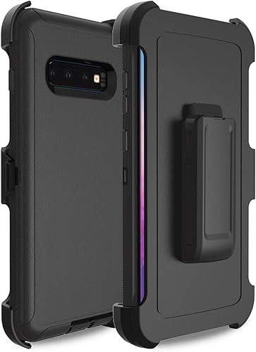 Defender - Funda para Samsung Galaxy S10E Bisbkrar de grado militar protección resistente 3 en 1 a prueba de golpes funda de parachoques resistente