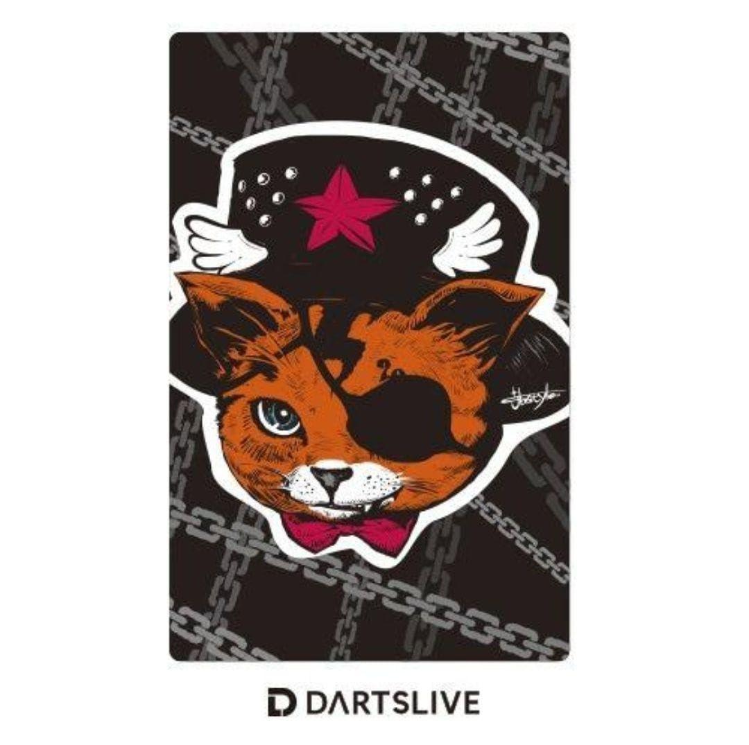 Amazon.co.jp: ダーツライブカード DARTSLIVE レア 猫 オレンジ118