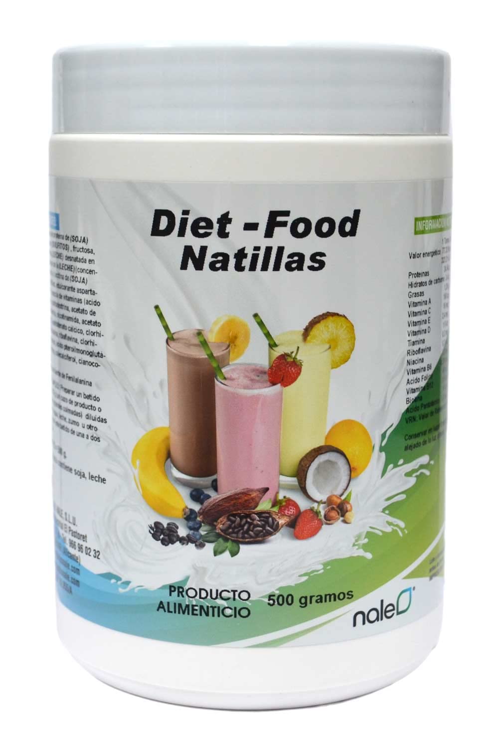 Diet Food Natillas 500 g Nale