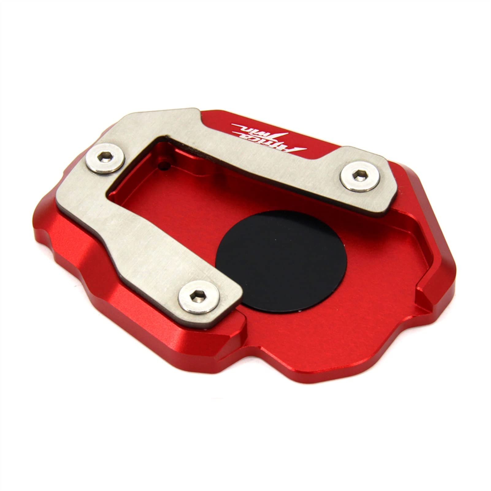 YOPOIY per Honda CRF1100L CRF 1100 L L4 Africa Twin 2020 2021 Moto Cavalletto Lato del Piede del Basamento di Estensione Pad Piastra di Supporto (Color : Black)