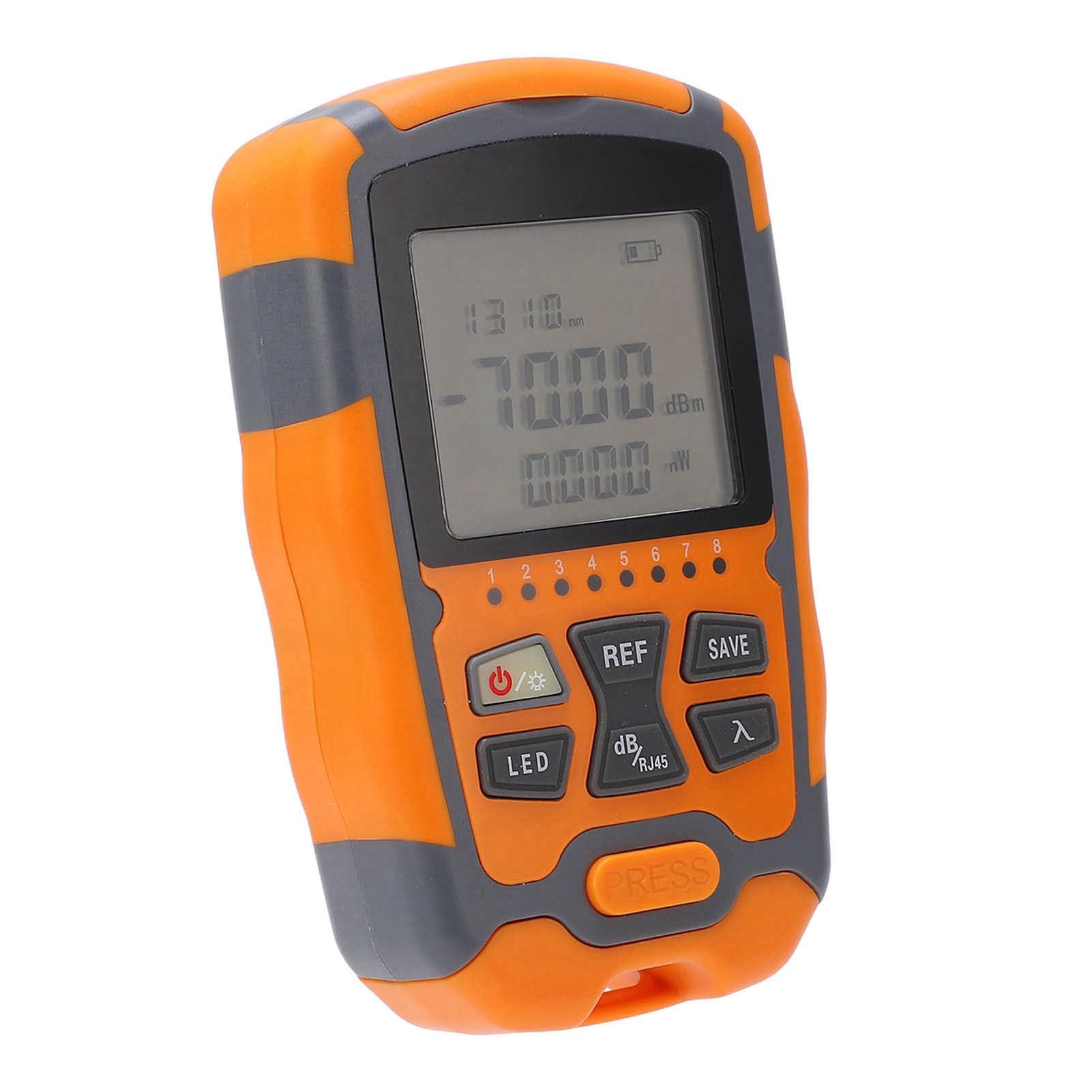 Fiber Test Tester LED Glass Output Fiber Service for Optical Techniques, MULTIMETERS to Test ON The SITE