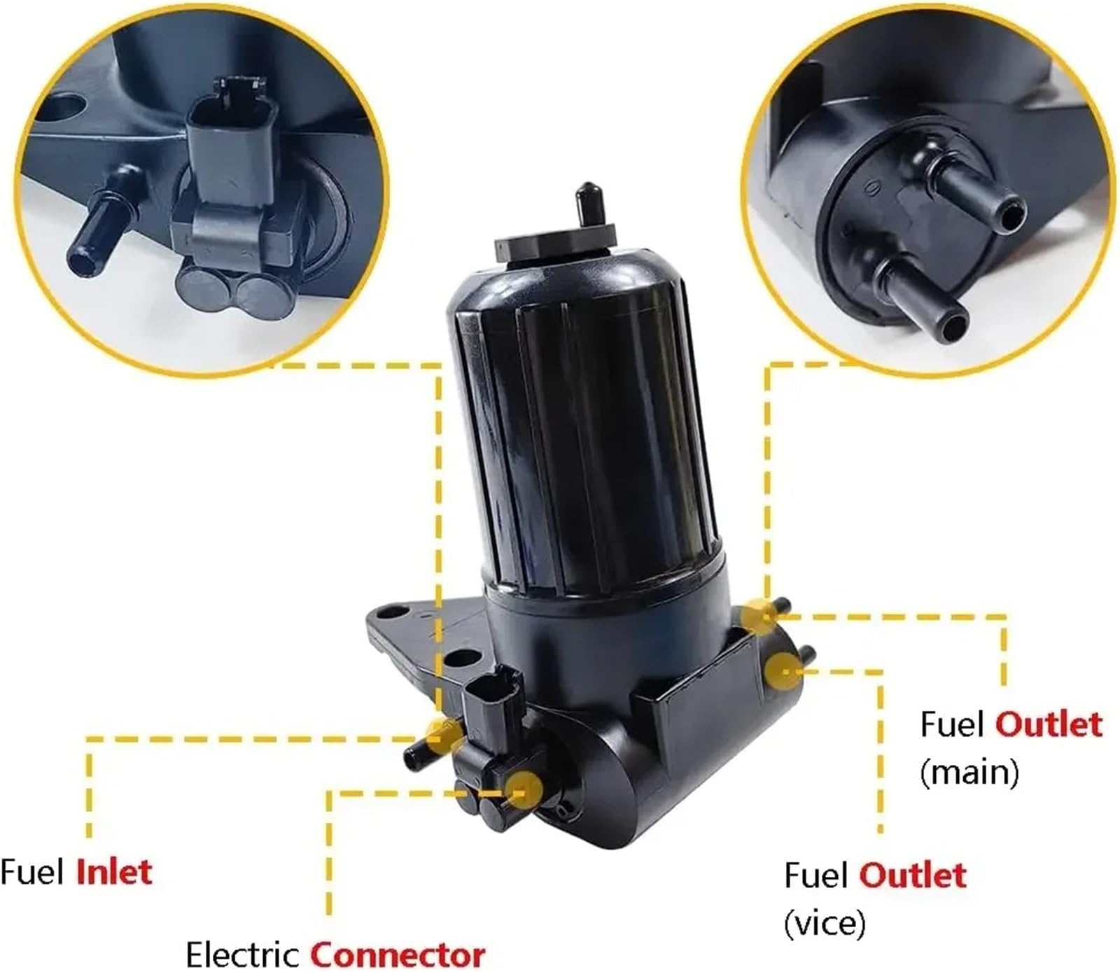 Bomba Gasolina Inyección Para Perkins 1103A-33 1103B-33 1103C-33 1103D-33 Bomba Cebado Combustible Bomba Elevación ULPK0040 4132A015M1 4132A016M1