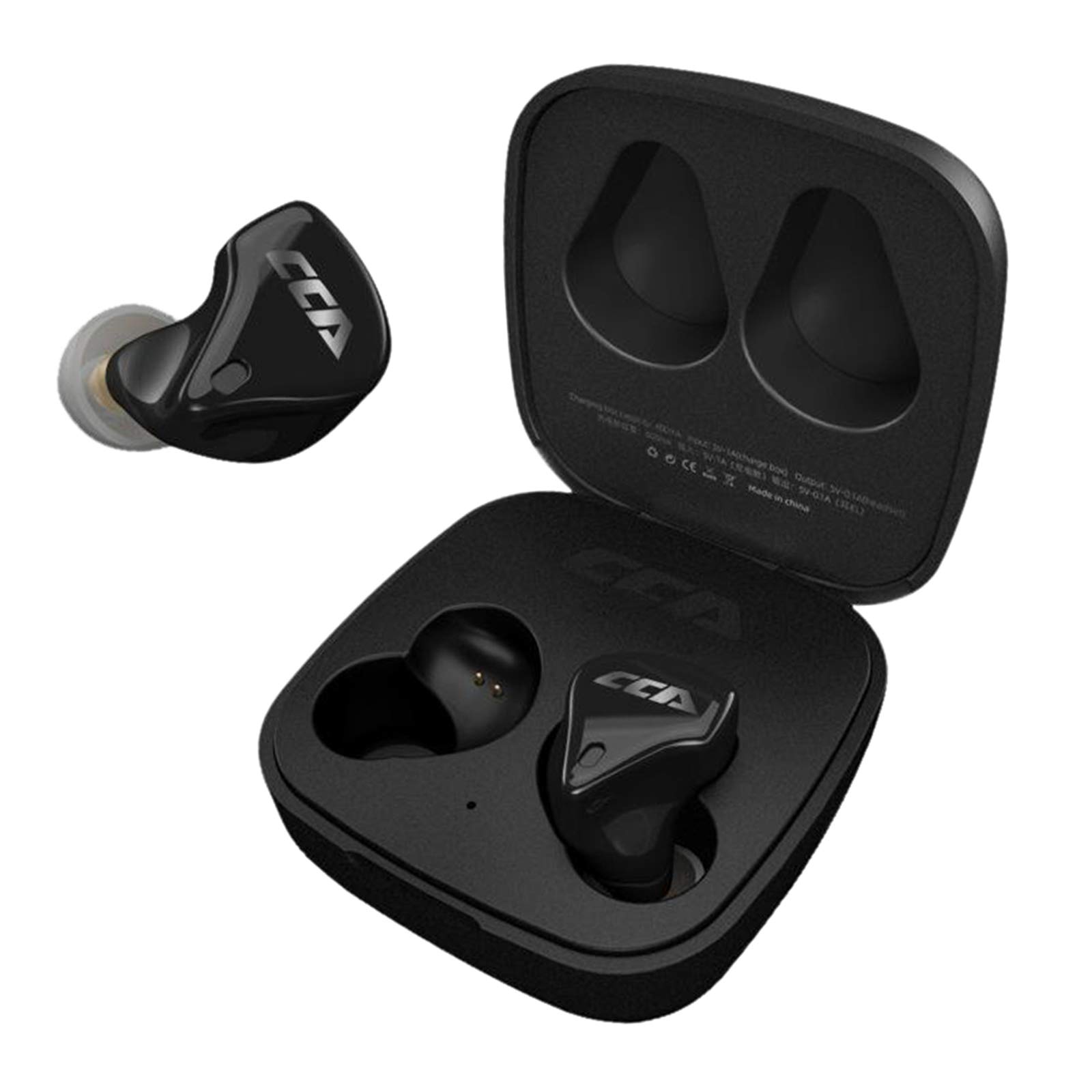 balikha CX10 1DD 4BA Hybrid in-Ear Bluetooth Headphones AAC for Audiophile Gaming - black