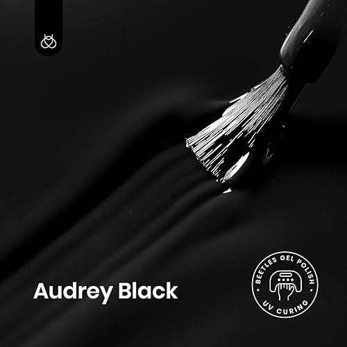 Miniatura 2 de Beetles - Esmalte de uñas en gel, 0.5 onzas, 0.5 onzas, 0.5 fl oz, esmalte de gel cremoso color rosa melocotón, esmalte de uñas que se absorbe con