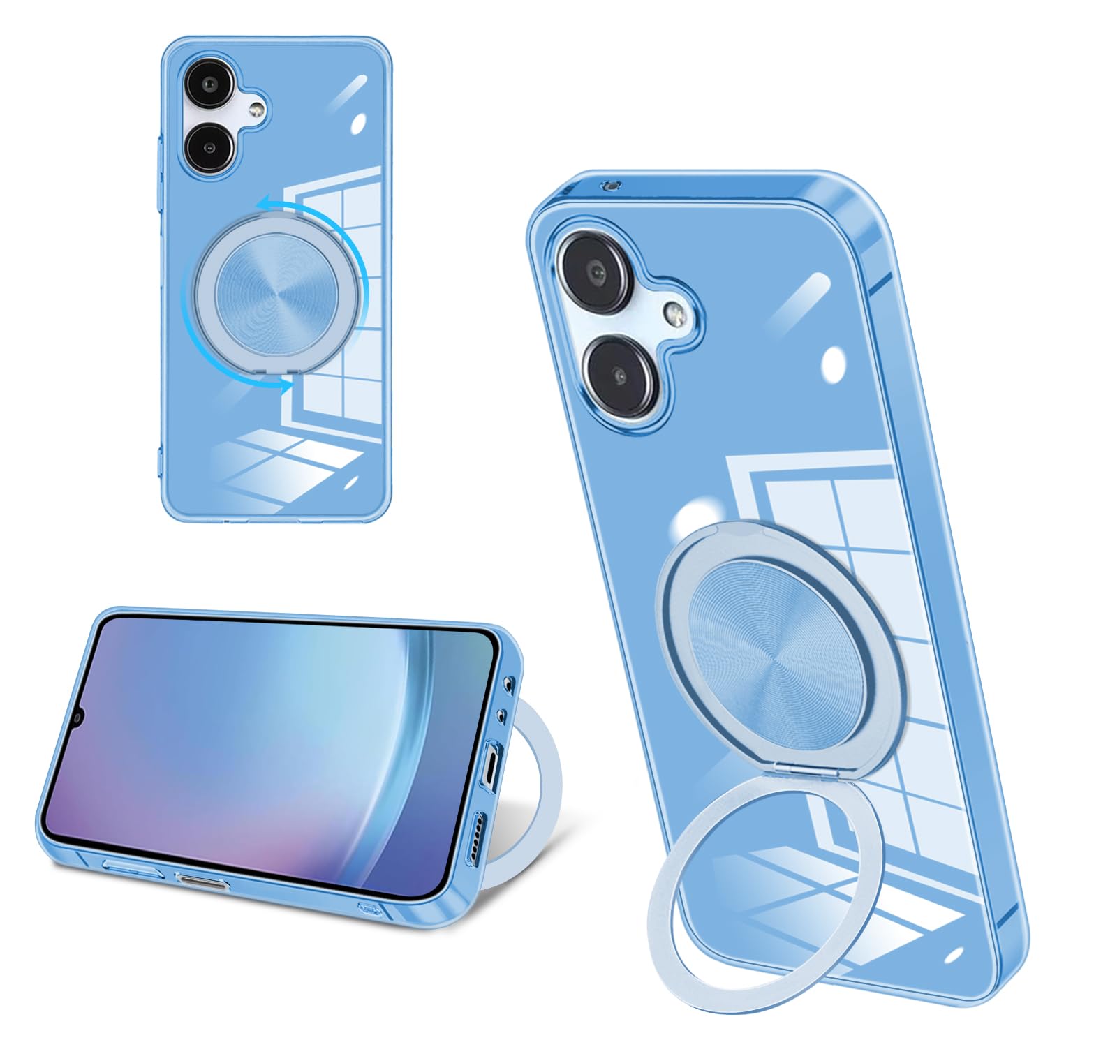 Amazon.co.jp: Galaxy A25 5G ケース シリコン MagSafe対応 リング付き