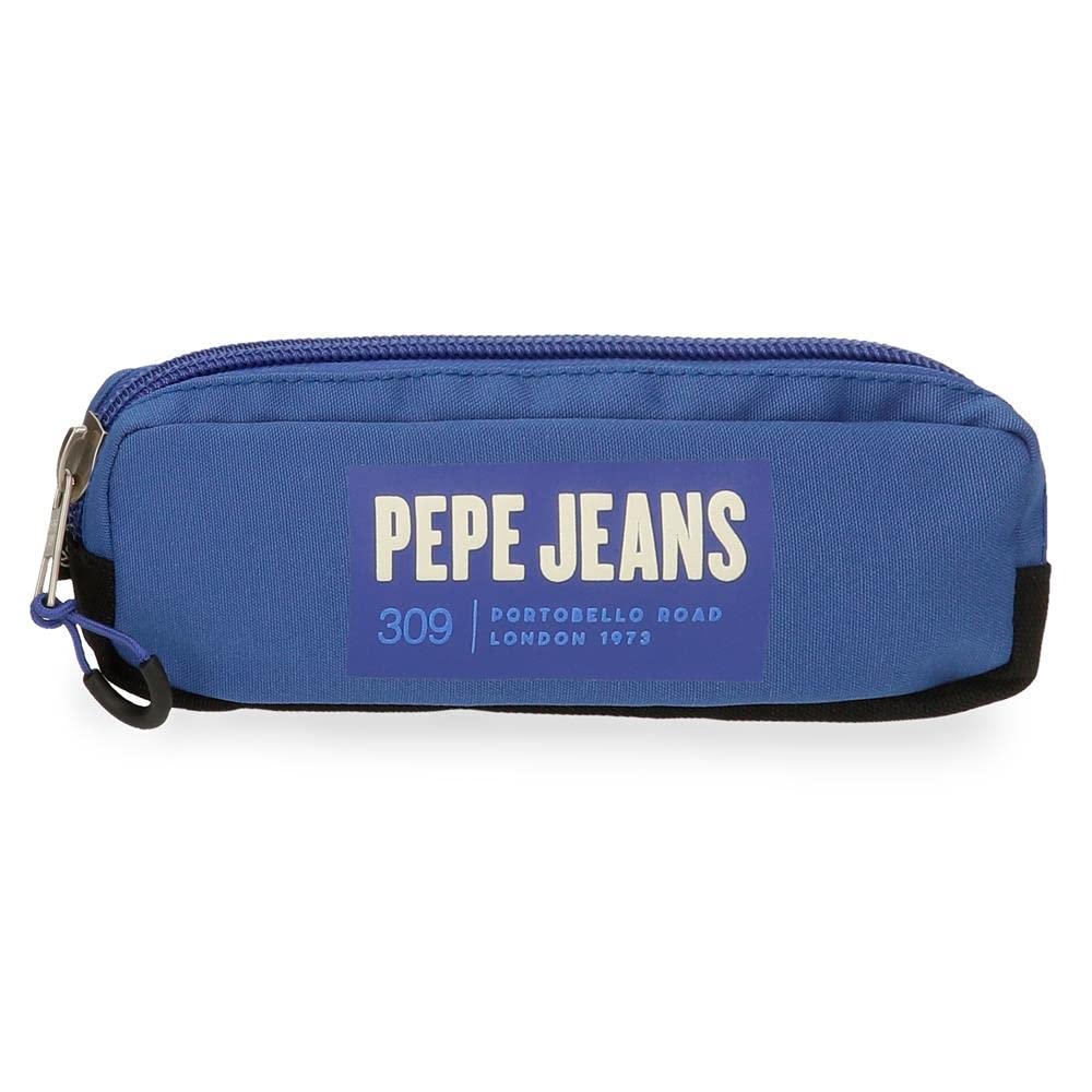 Pepe Jeans Darren Case Blue 22x7x3 cm Polyester, Blue, Case
