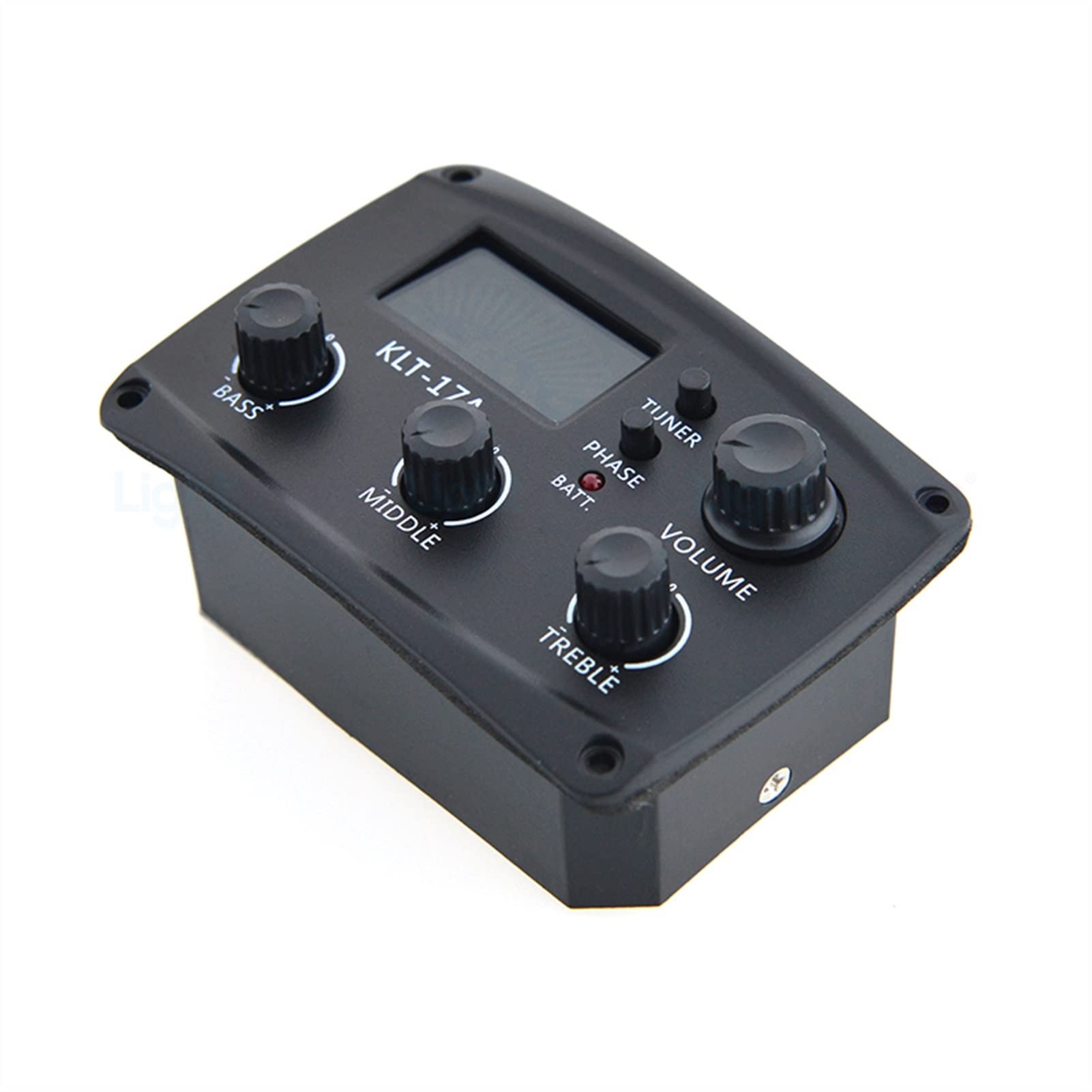 TSTS Preamplificador De Recogida De Guitarra Acústica con Ecuador Digital Ecualizador De Sintonizador con Accesorios De Guitarra De Sintonizador Pastilla preamplificador Guitarra acústica