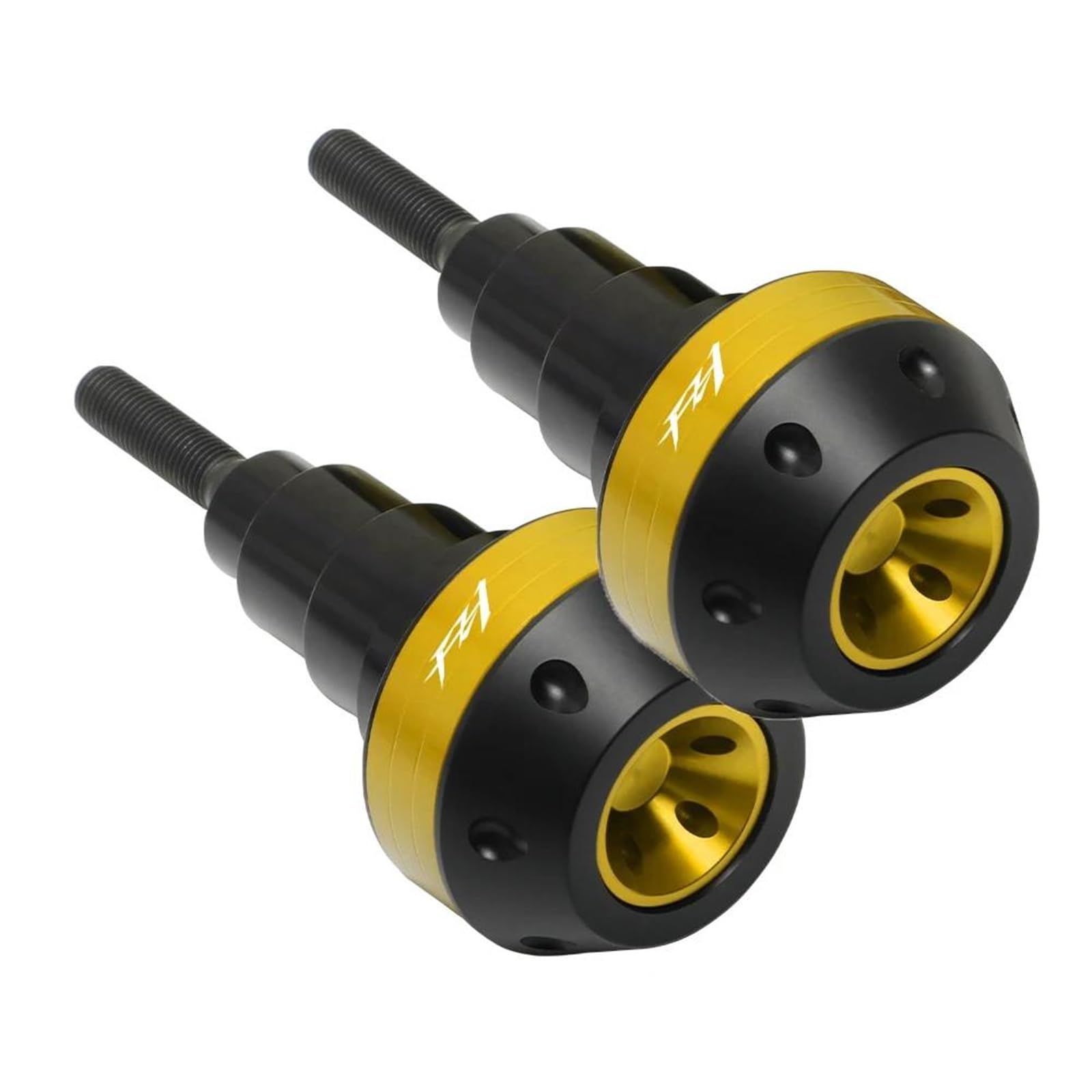Motorrad Stoßstange Rahmen Slider Crash Protector Drop Ball Für FZ1 FZ6 FZ8 Fallende Schutz Crash Pad Zubehör Sturzschutz Sturzpads(Gold,X-1)