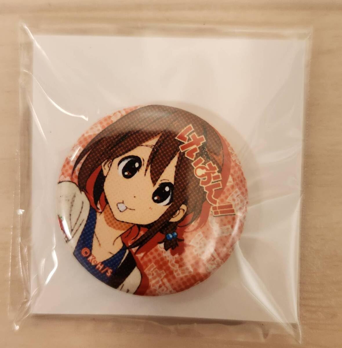 けいおん 平沢唯 デカバッジ 缶バッジ 会場限定販売