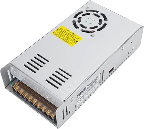 MEISHILE Fuente de alimentación LED 12V 30A 360W Adaptador de fuente de alimentación conmutada SMPS 110V 220V AC-DC transformador convertidor de