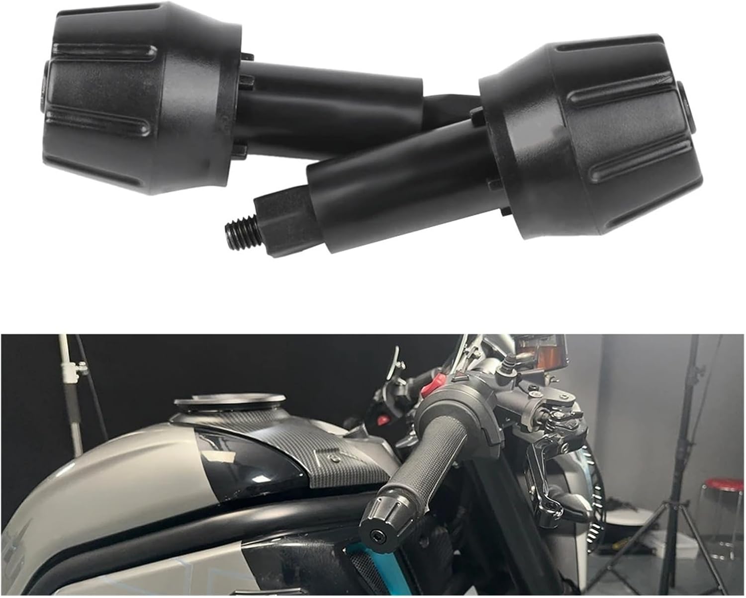 Moto Handlebar End Plug for CF&Moto 700CL-X Sports 2021-2024 Handlebar End Caps Plug Bar End Grip Weights Slider Protector