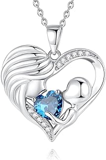 Birthstone Necklace For Mom Picks collage image 4