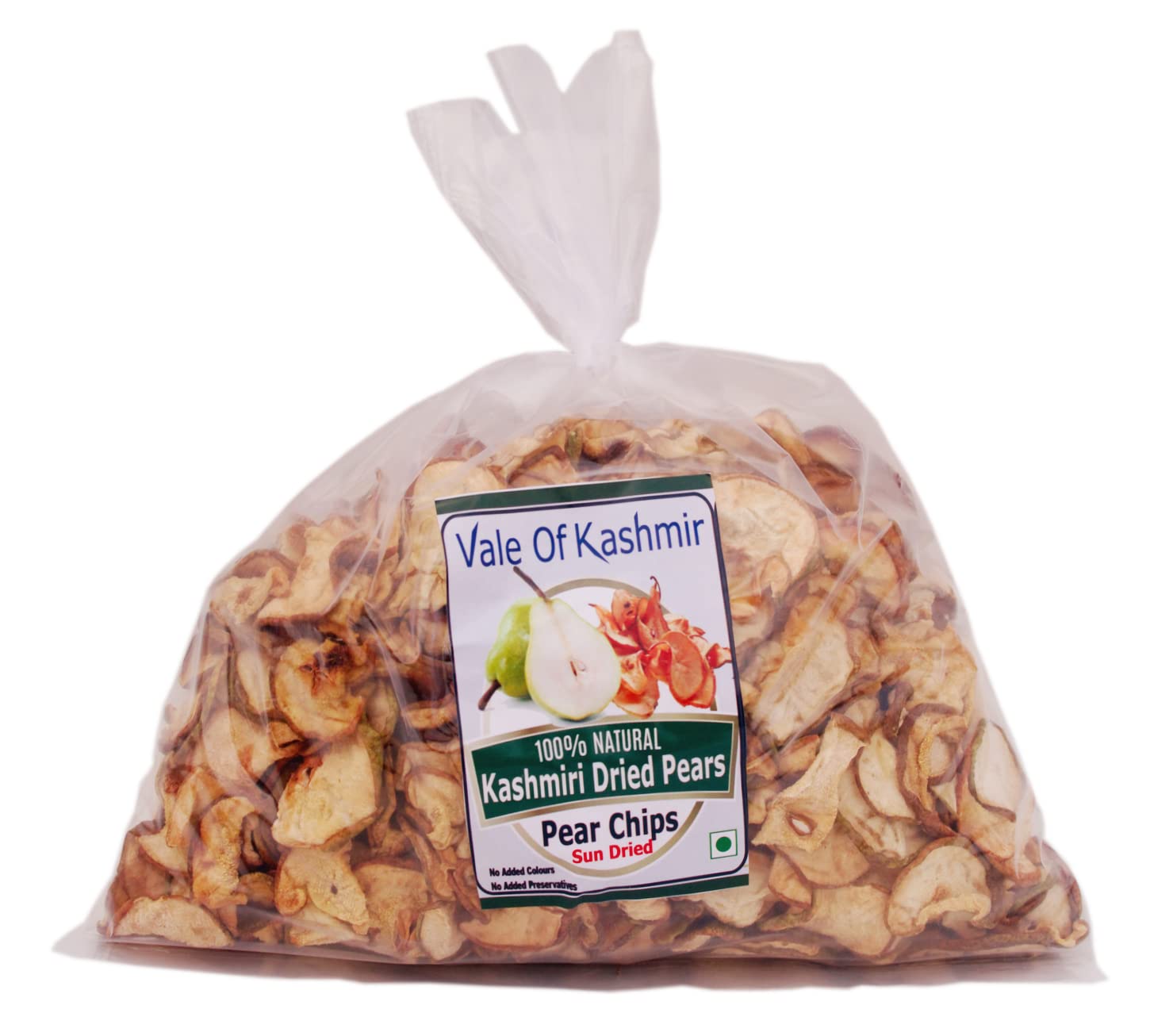 Vale Of Kashmir Dry Pears, Sun Dried Pear Chips 500 Grams in Food Grade Jar, Good for Digestion, Contains Fiber (B0B9P1LD58) Amazon Price History, Amazon Price Tracker