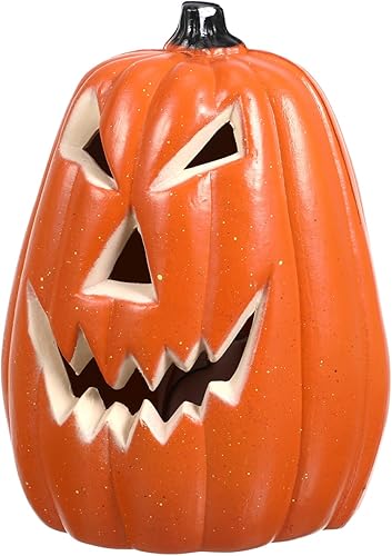 Miniatura 9 de DOITOOL Farol de Halloween Jack O, decoraciones de calabaza iluminadas para decoración interior al aire libre (estilo aleatorio)