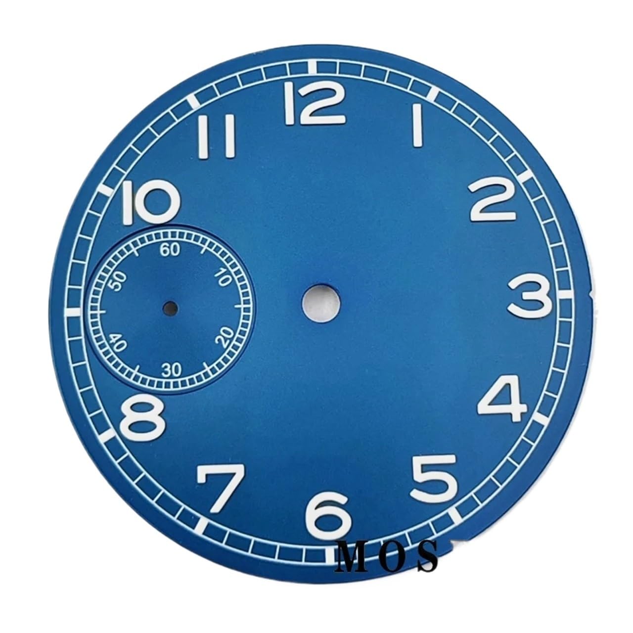 Cadran de montre 37mm compatible ETA 6497 pour corriger la lisibilité