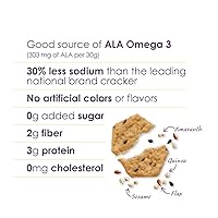 Vista 7 de Crunchmaster Ajo tostado sin gluten de múltiples semillas, bolsas de 4 onzas (paquete de 12)