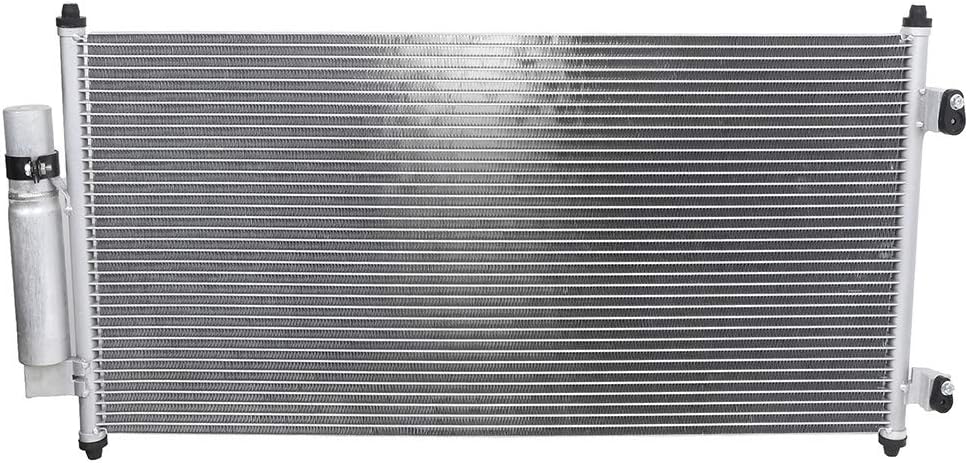 SCITOO Air Conditioning A/C Condenser Compatible with 2007-2012 for Nissan for Sentra 2.0L 2007-2012 for Nissan for Sentra 2.5L, AC Condenser for Car