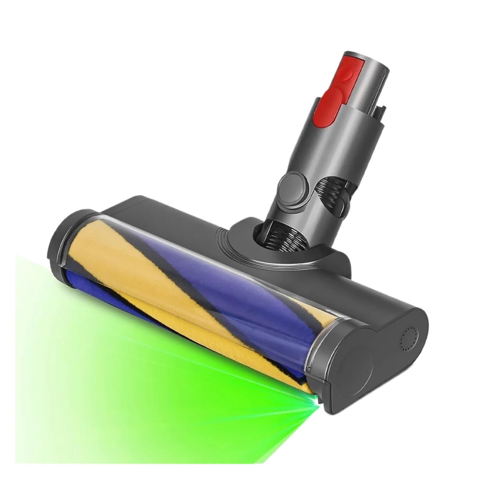Głowica szczotki rolkowej z zielonym światłem zamiennym, kompatybilna z Dyson V12 Slim V10Slim
