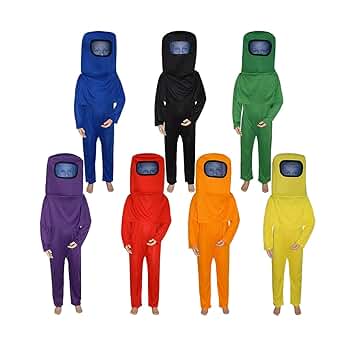 Amazon.co.jp: [HANHUO] Among Us コスプレ衣装 子供用 宇宙飛行
