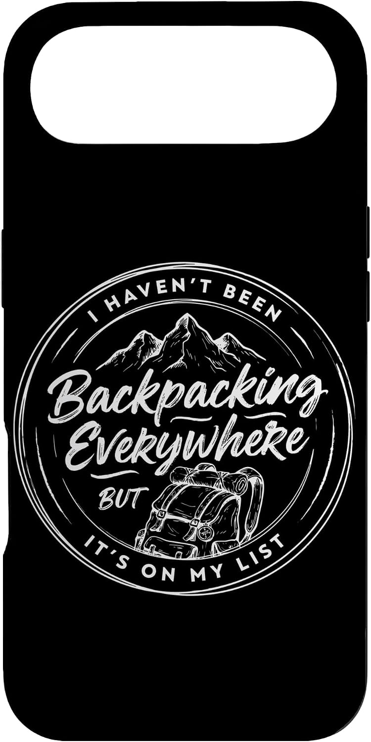 Funny Backpacking Traveling Case for iPhone Air