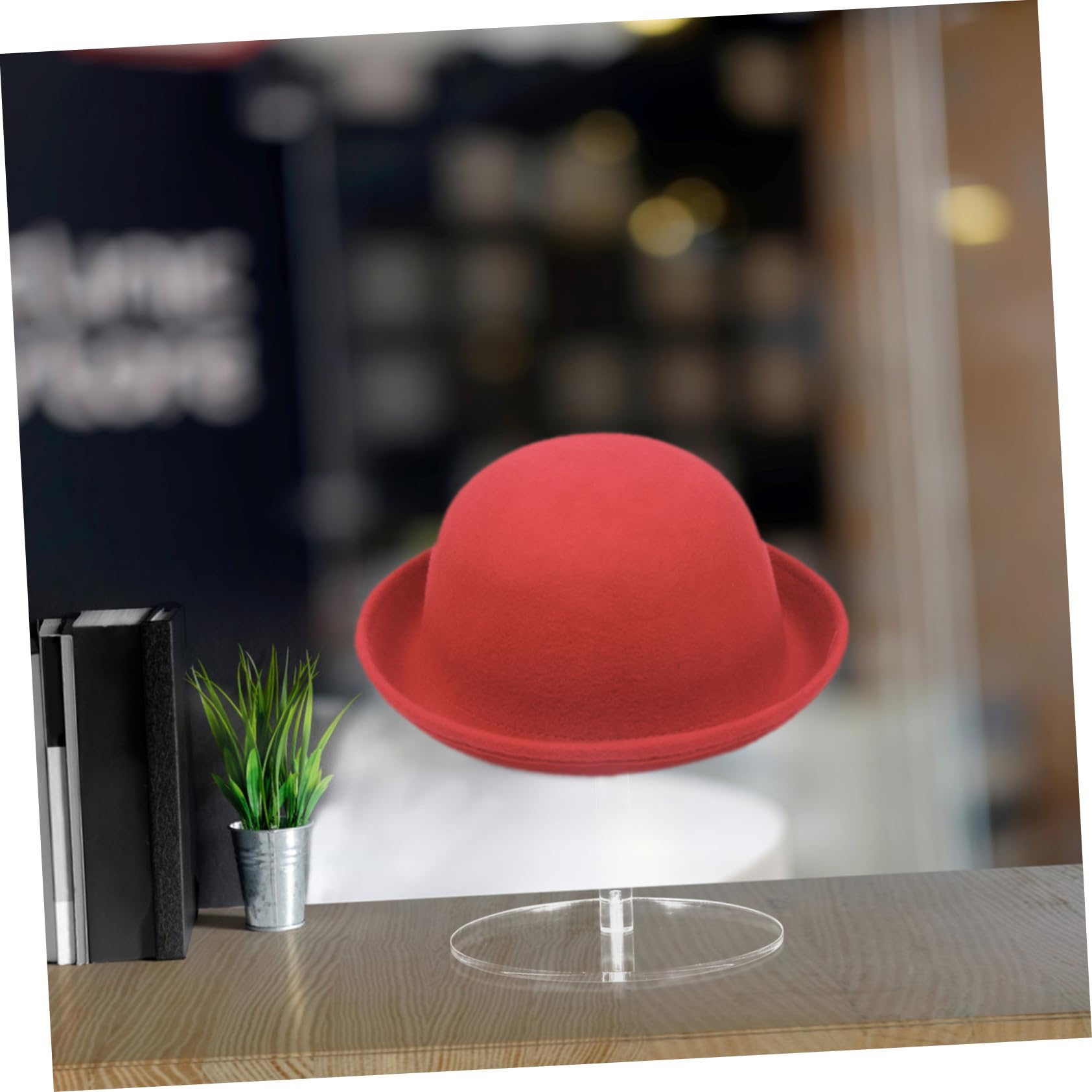 Cabilock Présentoir À Chapeaux Mural Pour Casquettes De Baseball Lot De 2 Noir Robuste Montage Facile