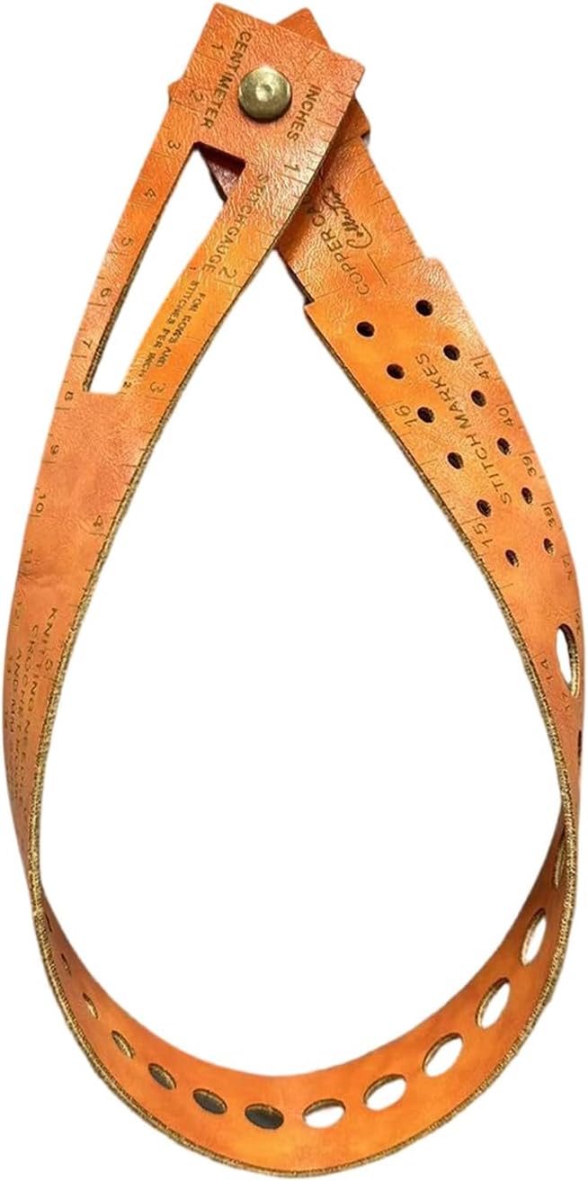 Leather Measuring Ruler Leather Wrap Wrist Ruler