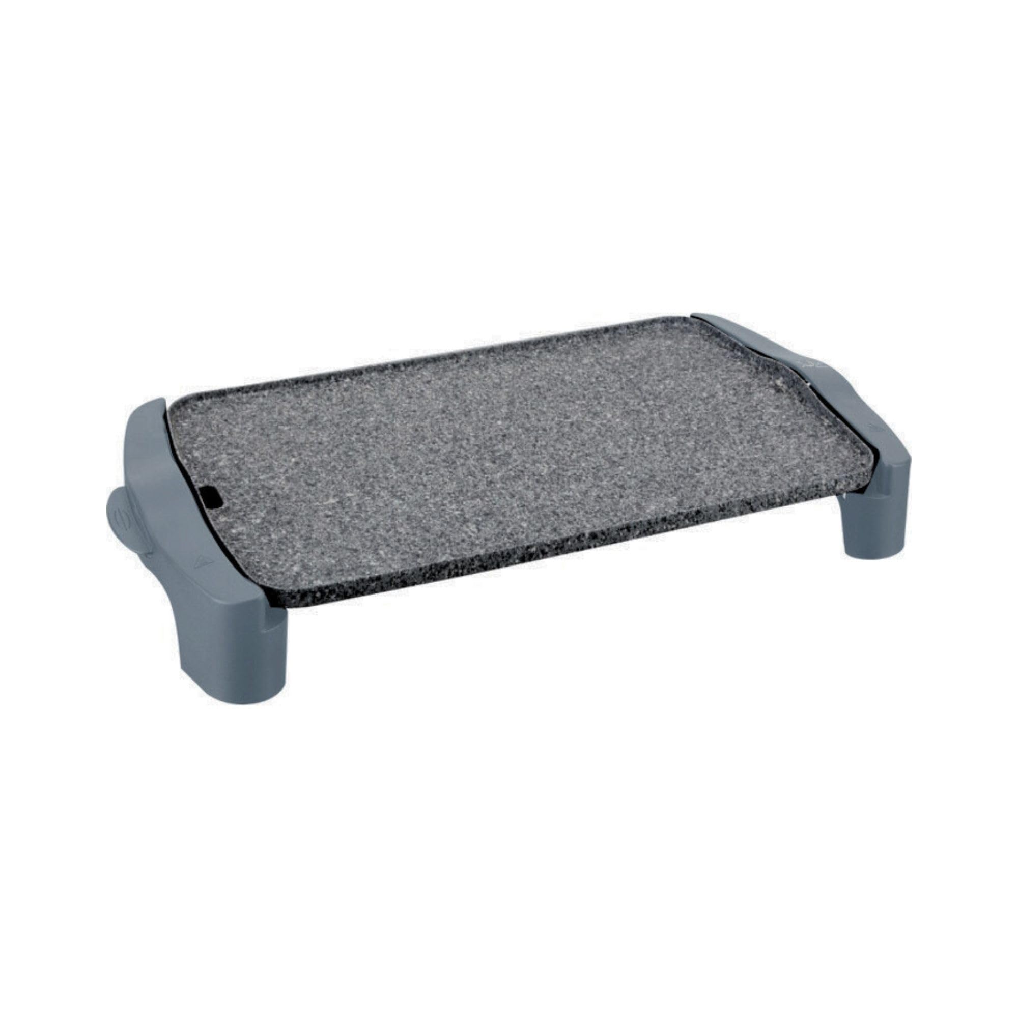JATA GR600AM – Plancha de Asar Eléctrica 2500W 50×28 cm, Grill Eléctrico Antiadherente Granite, Resistencia Magic, Libre PFOA, Cocina Saludable