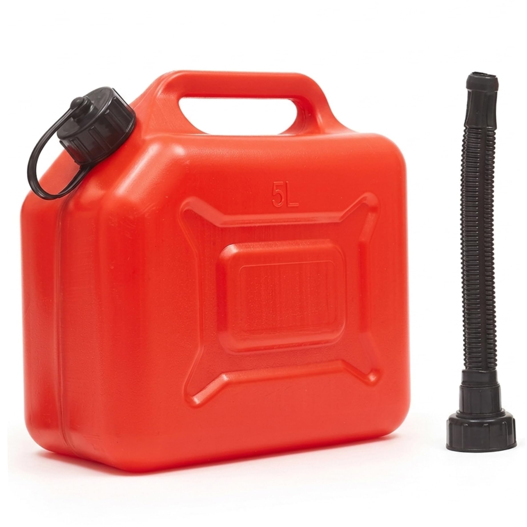 Depósito portátil de 5 litros de HDPE con tubo de salida para vehículos 1