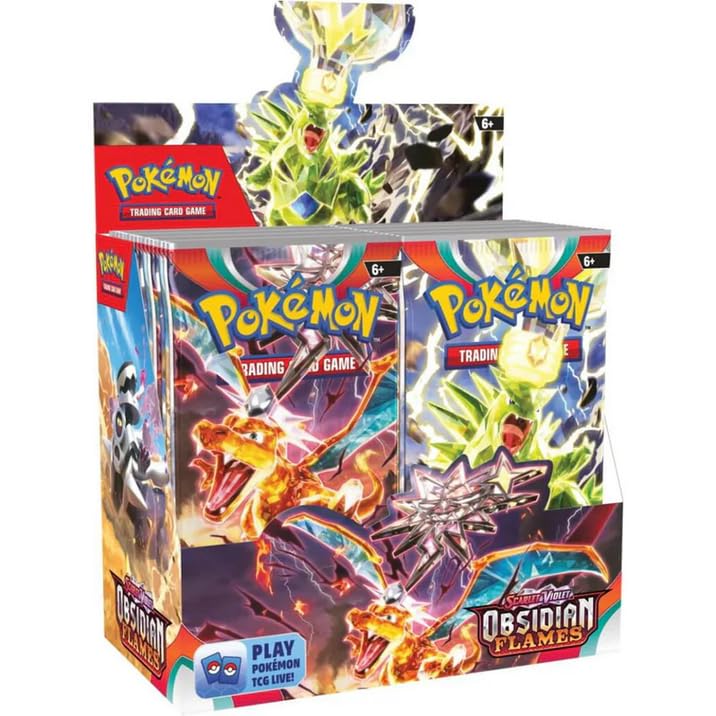 Amazon.com: Pokemon TCG: Scarlet & Violet - Obsidian Flames