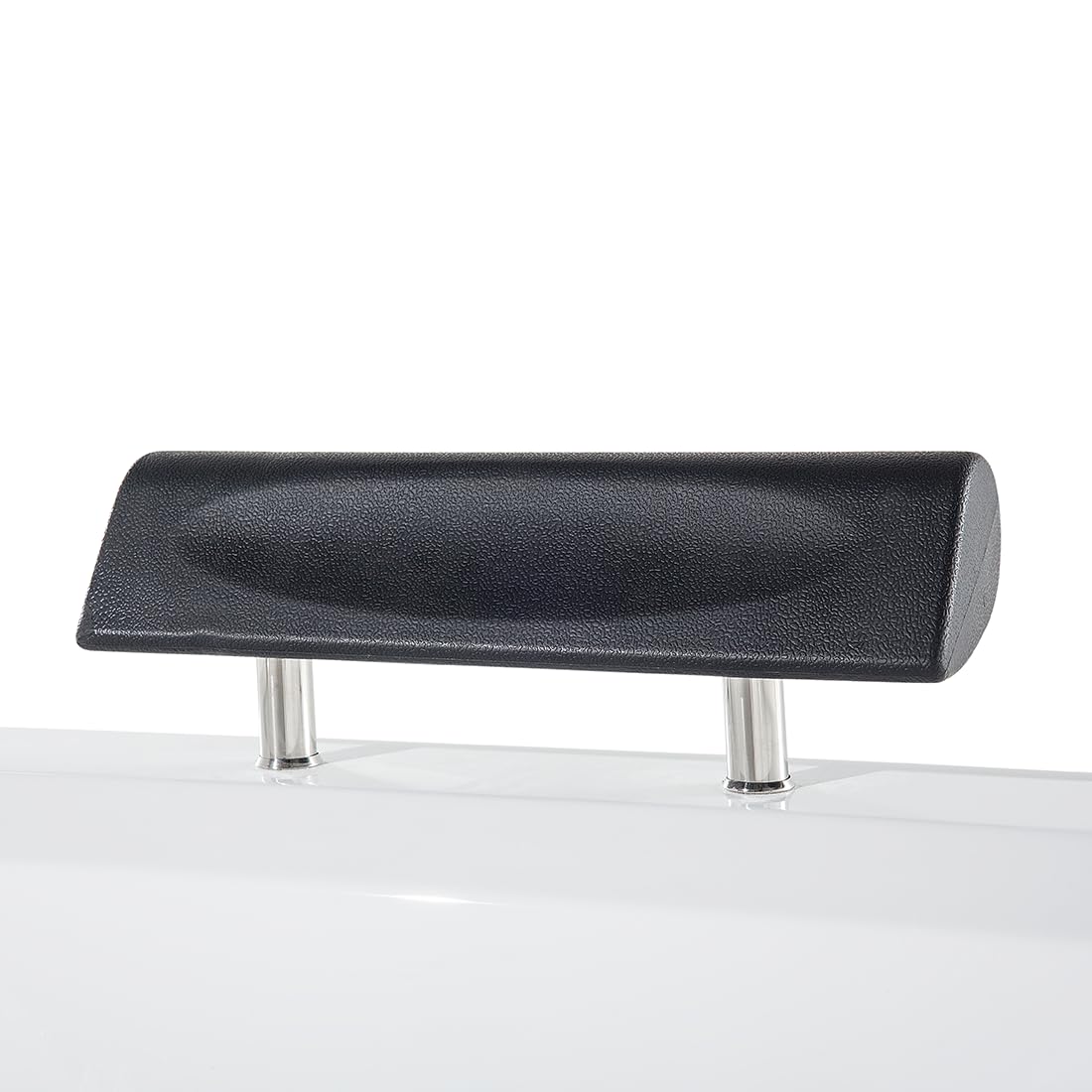 Bañera de hidromasaje de acrílico sanitario blanco plateado LED 172 x 83 cm moderno Montego