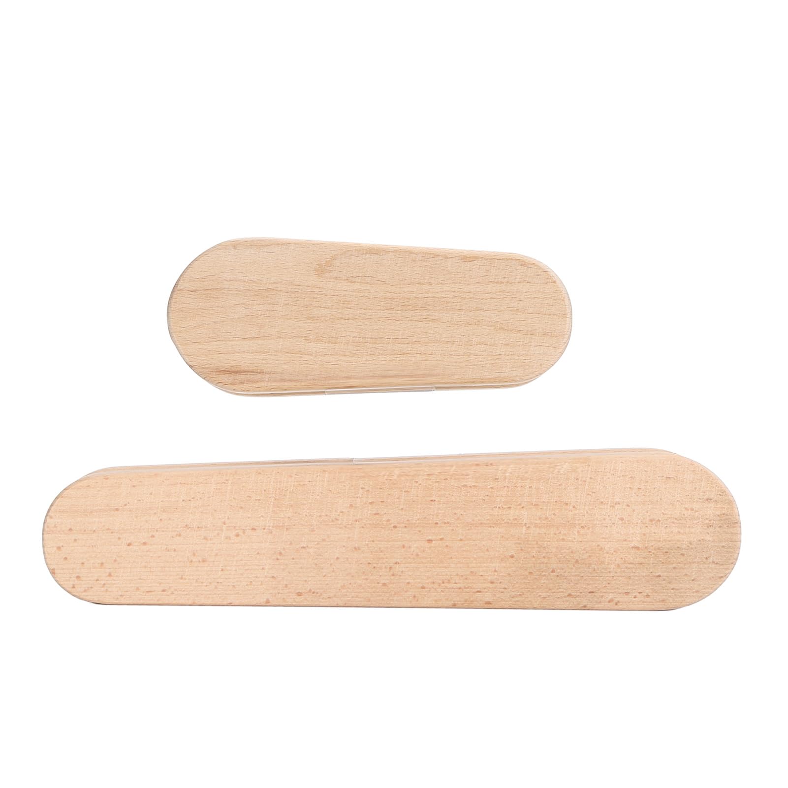 2 pezzi Batacchio da sarto in legno di faggio per trapunte Batacchio da sarto in legno duro per ferro da stiro a vapore per appiattire i tessuti Pressatura a punti