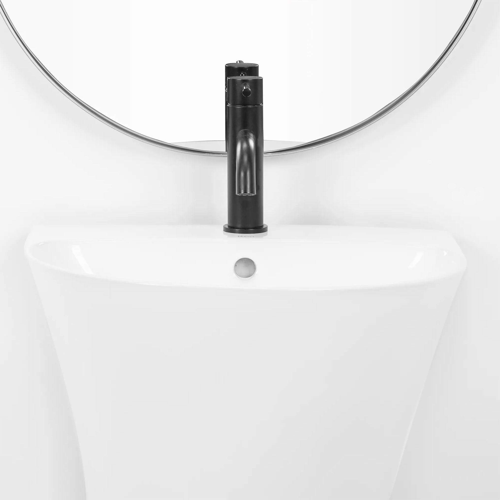 Rea - Lavabo Freestanding Rita Slim Lavabo Bagno Autoportante Freestanding 48 X 42 X 83,5 cm In Ceramica (Bianco)