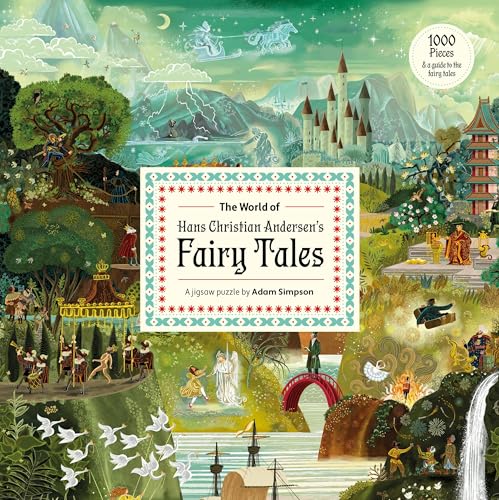 The World of Hans Christian Andersen's Fairy Tales: A 1000-piece Jigsaw Puzzle by Adam Simpson