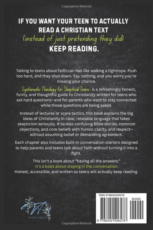 Systematic Theology for Skeptical Teens: A Funny, No-BS Guide to Christianity for Teens and Young Adults to Discover Biblical Truths (Even if They ... Any of It) (The Big Questions Faith Series) - Image 2