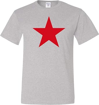 camiseta estrella roja