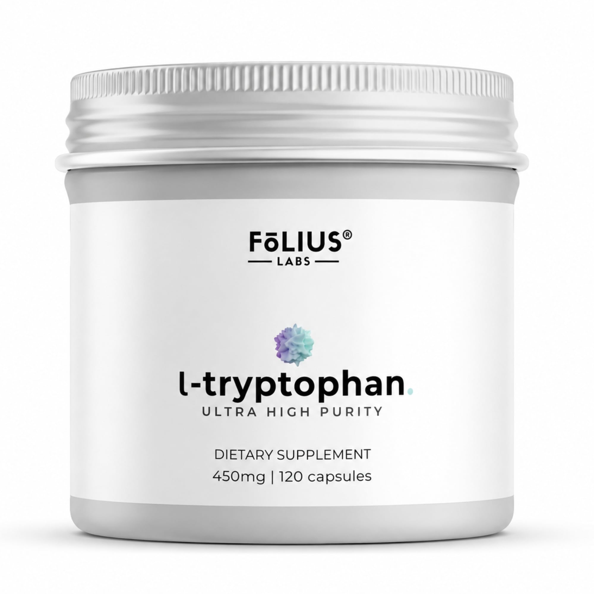 FOLIUS LABS Clean Label L Tryptophan Supplement 450mg – Essential Amino Acid – Supports Restful Sleep and Relaxation – 120 Capsules-picture-22